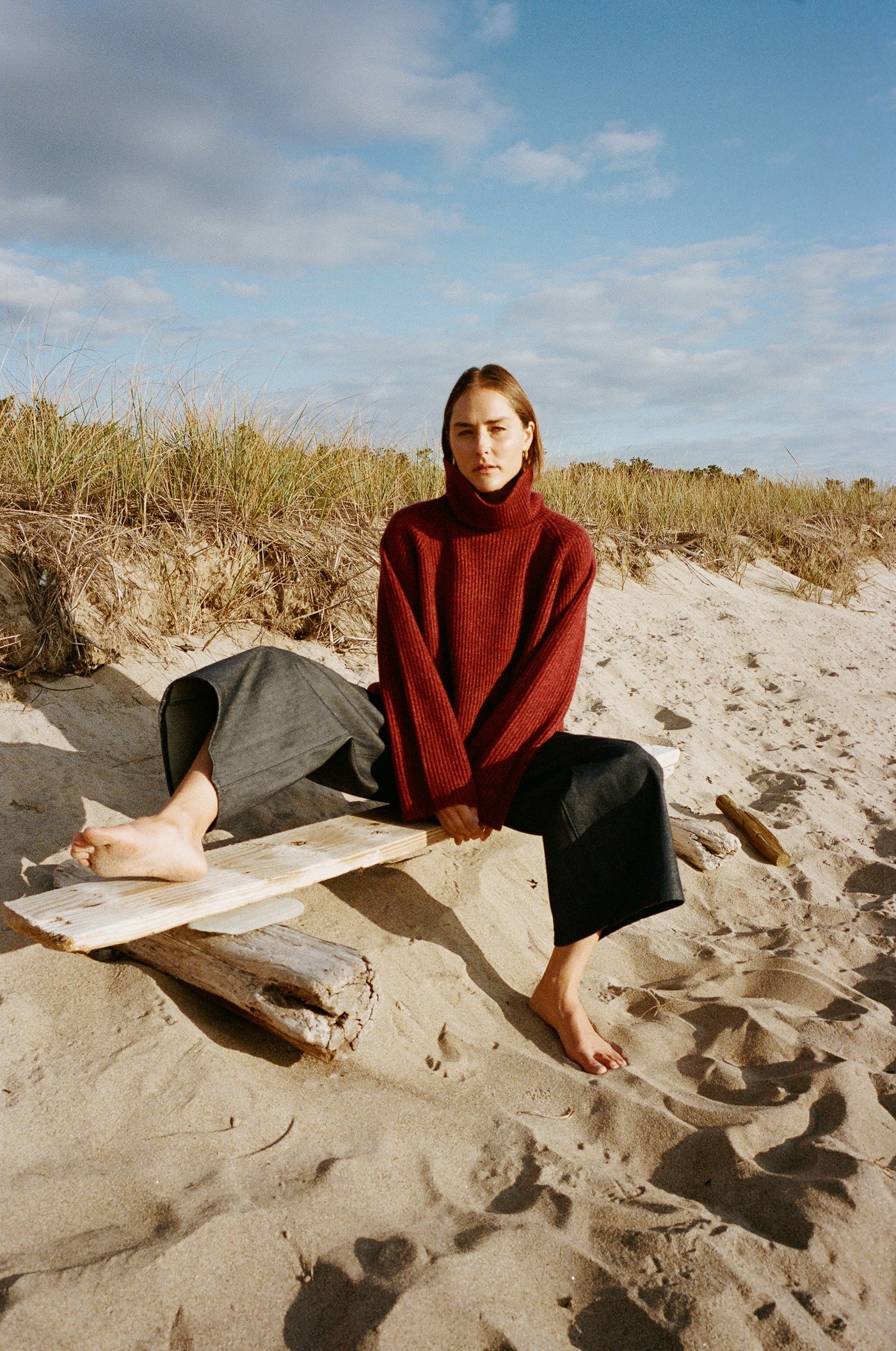 the maureen cashmere turtleneck