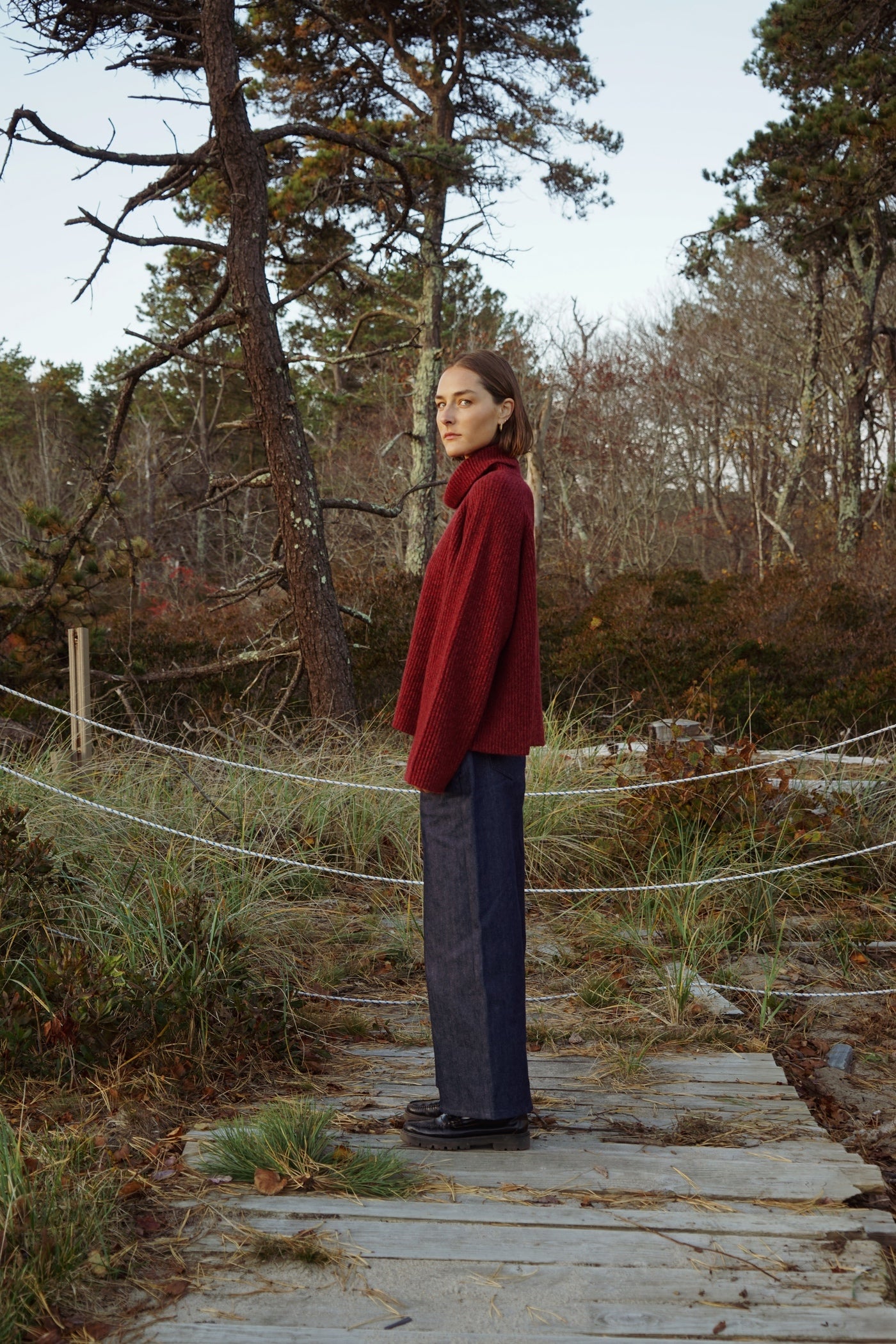 the maureen cashmere turtleneck