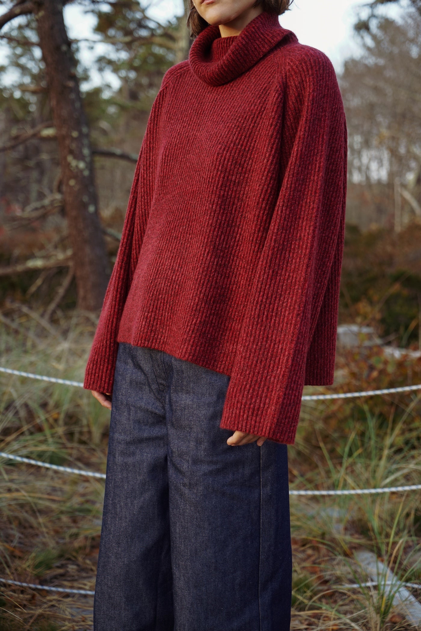 the maureen cashmere turtleneck