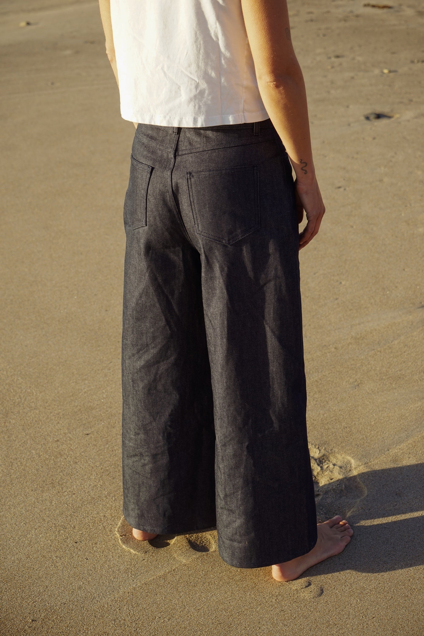 the arlena denim pants