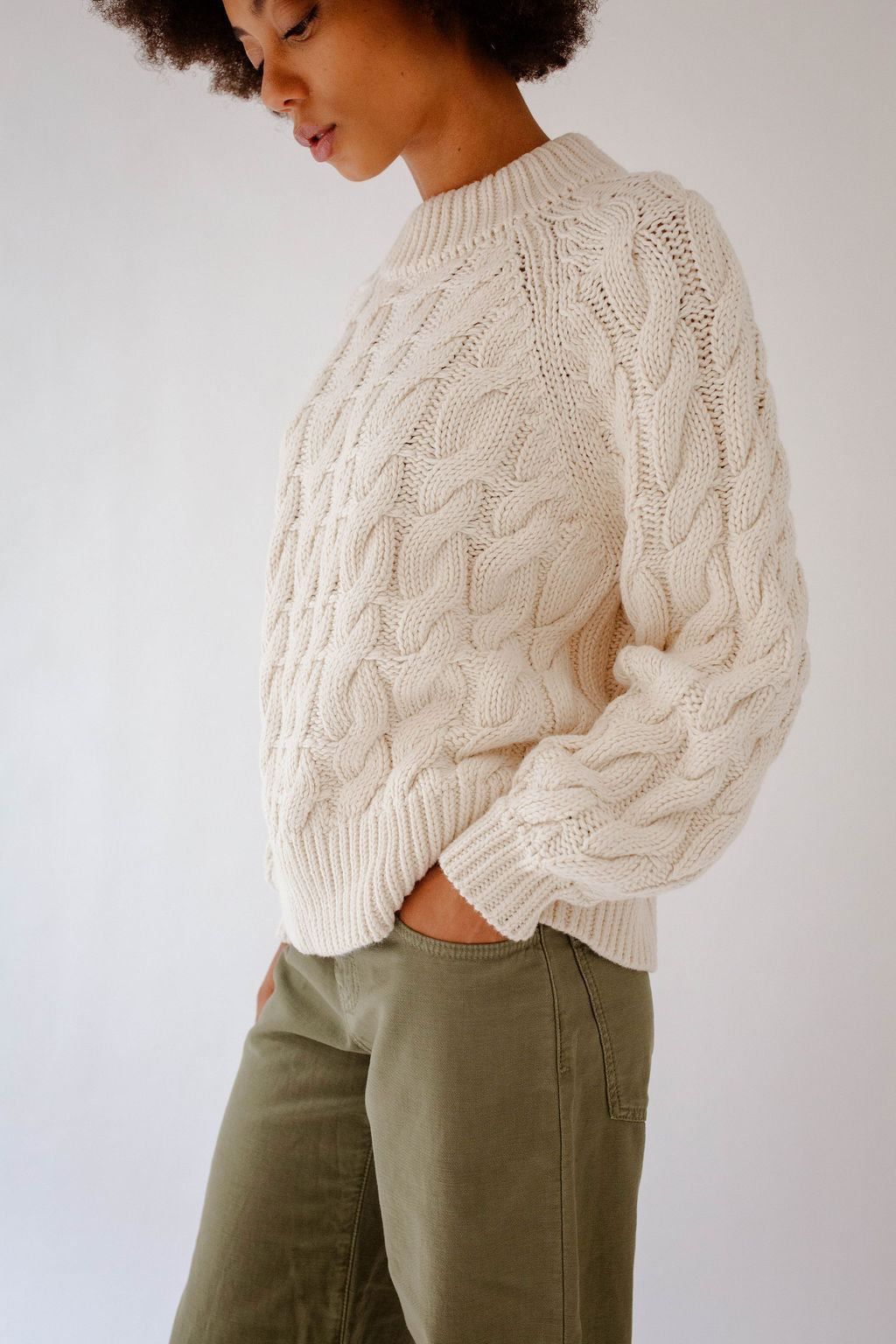 the julia cable knit