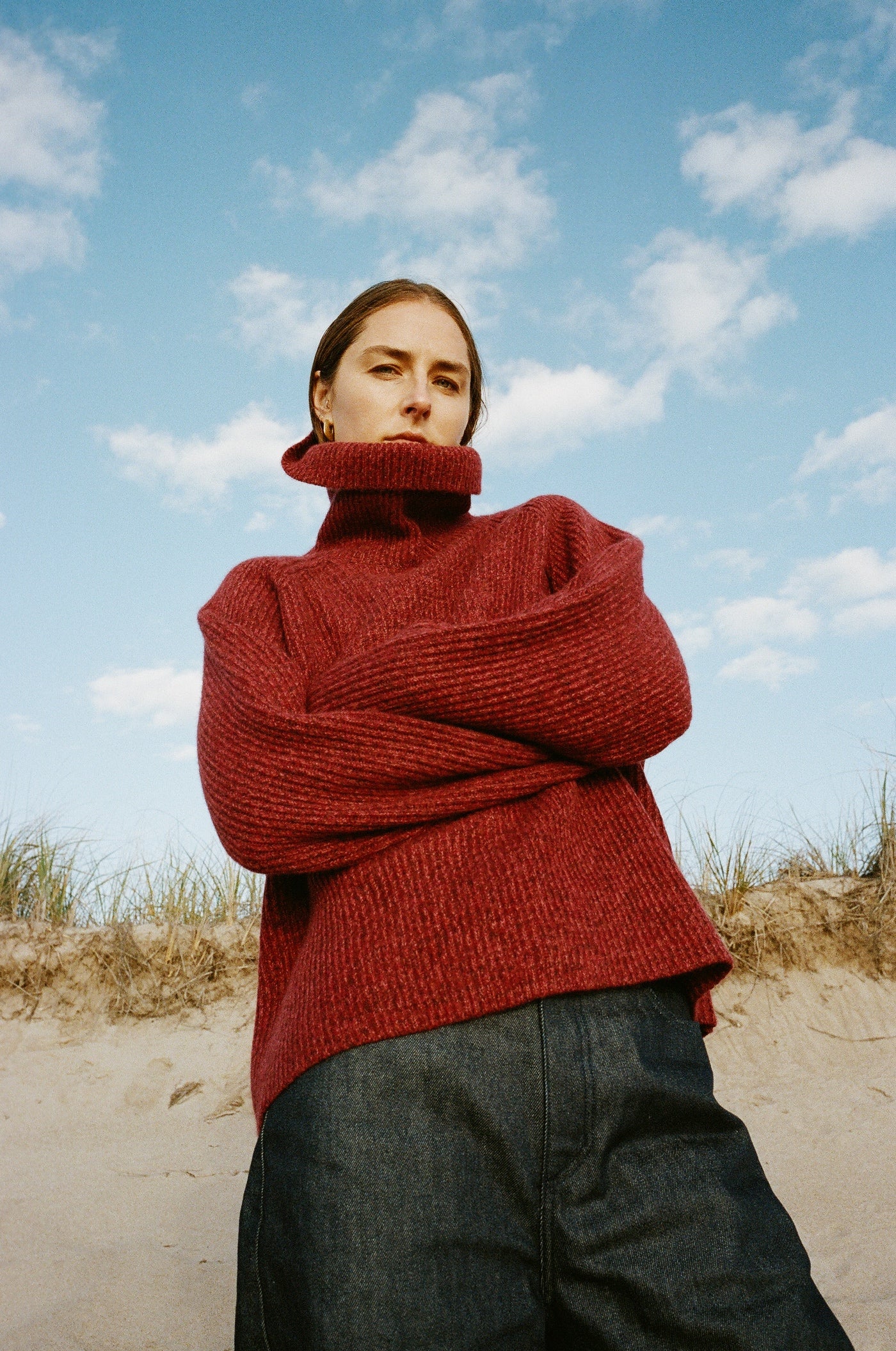 the maureen cashmere turtleneck – sister katie