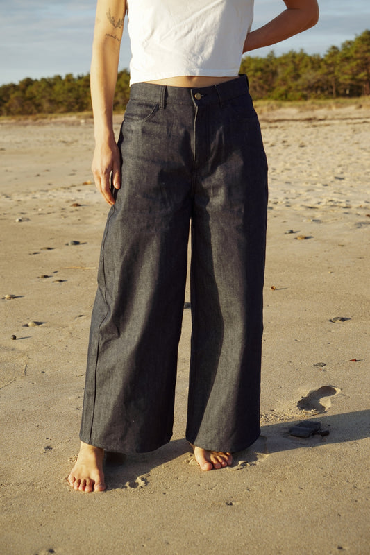 the arlena denim pants